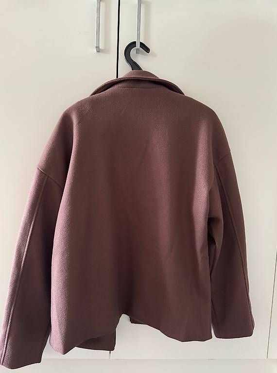 Giacche: Oversized Brown Wool-Look Biker Jacket  Size M – Usato da Lausanne venduto da ais_yxt8 1