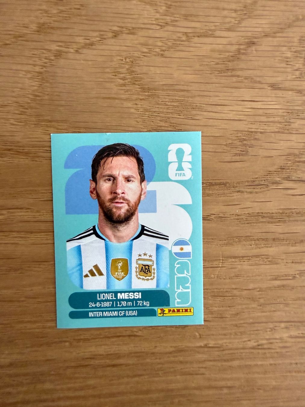 Panini Carte collezionabili: Caftes Panini Lionel Messi édition bleu – Nuovo (secondo la descrizione) da Le Landeron venduto da Nouni33