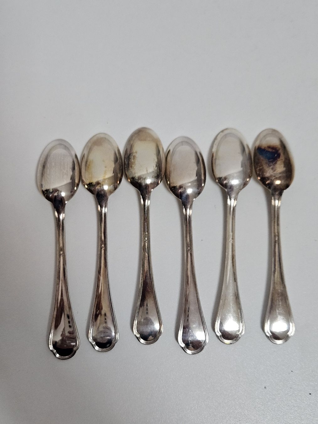 Cucchiai: 6 Kaffeelöffel Silber 800 gestempelt  – Usato da Schlieren venduto da Bestleo 1