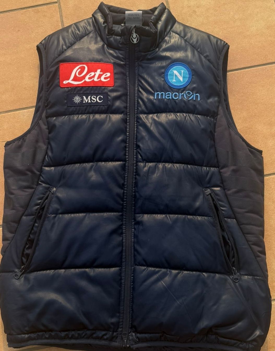 Giacche: SSC Napoli Macron Weste Gr L – Usato da Waltenschwil venduto da Bodensee84
