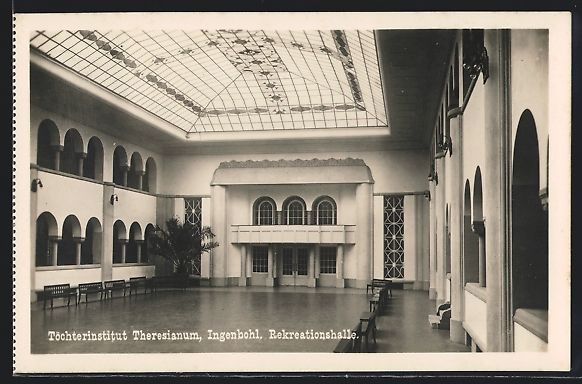 Ansichtskarten: Ingenbohl, Töchterinstitut Theresianum, – Gebraucht aus Berlin von bartko-reher