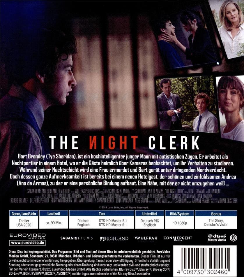 Tutti i DVDs: The Night Clerk – Usato da Mettmenstetten venduto da bbbnnn 1