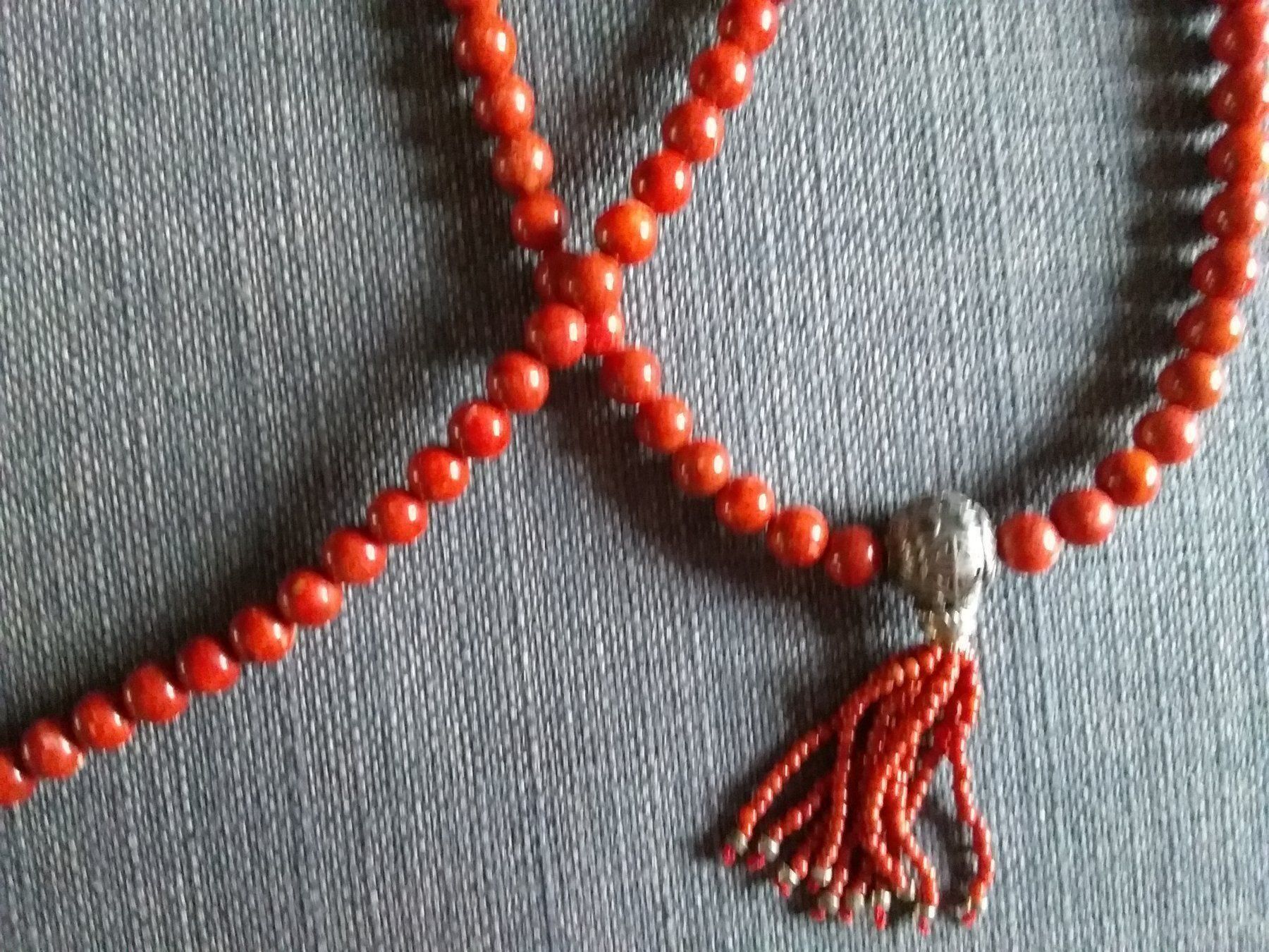Thomas Sabo Catenine: Thomas Sabo Korallen Kette Neu – Nuovo (secondo la descrizione) da Zuerich venduto da SaTs-43