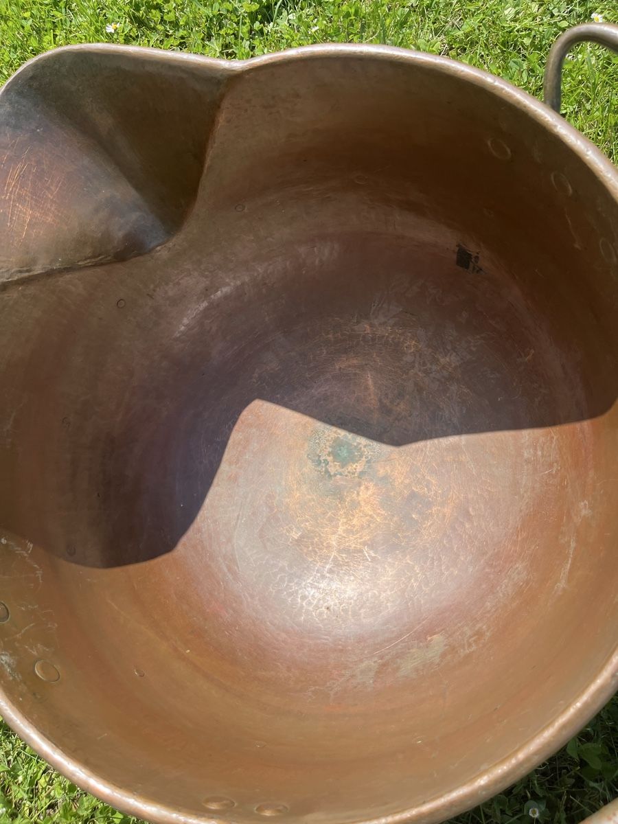 Pentole: Antiker Kupferkessel mit Deckel - Topf – Usato da Würenlos venduto da KLG_3TBs 7