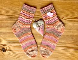 Handgestrickte Socken 🧦🧶Grösse 40/41. DIE Geschenkidee🎁!
