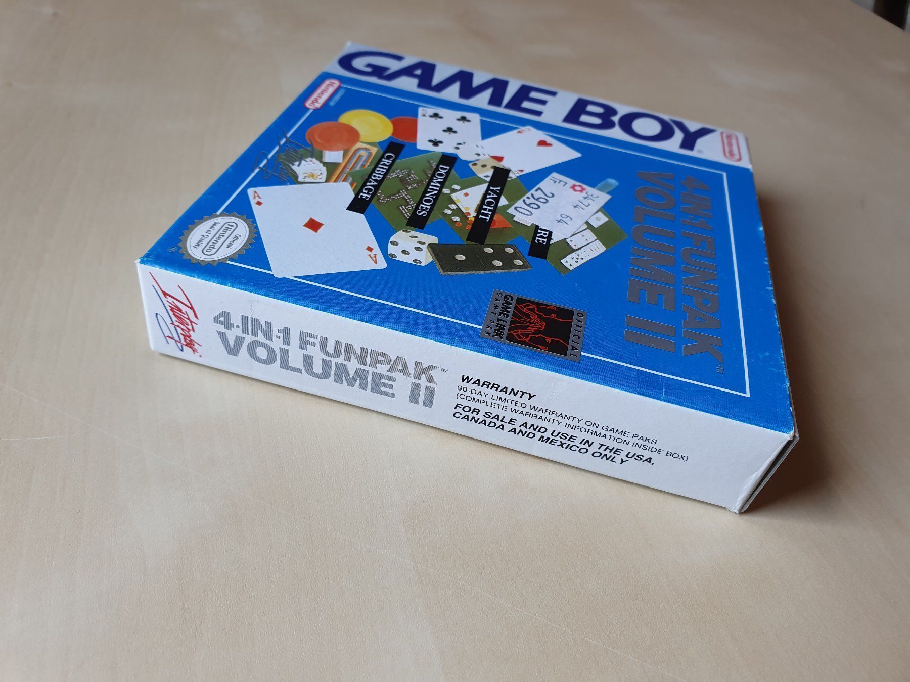 Nintendo Giochi: 4 in 1 Funpak Volume II – Usato da Stansstad venduto da collectorsshop 4