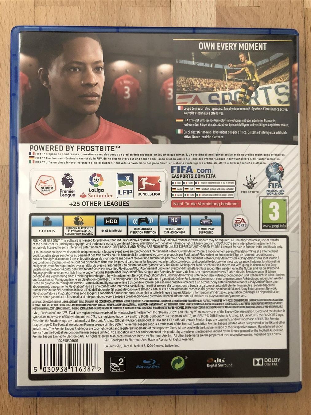 Jeux: Fifa 17 - PS 4 – D'occasion à Nussbaumen AG par Pika-Shop 1