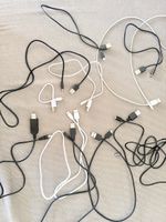 Cavi USB e alimentazione assortiti, misti, lotto
