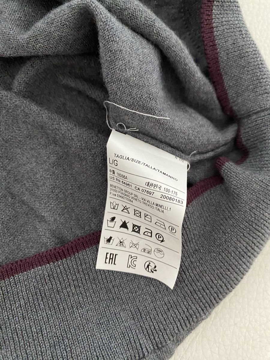 Benetton Pullover & Sweatshirts: Benetton Wolle Pullover – Gebraucht aus Opfikon von Luis144 4