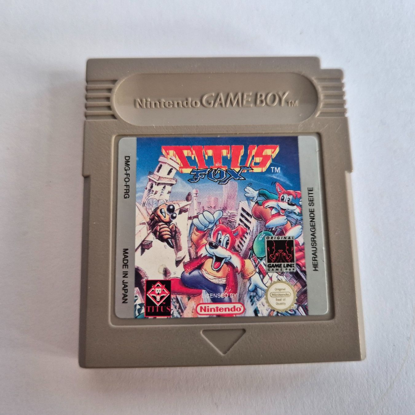 Nintendo Giochi: Titus Fox - GB – Usato da Zürich venduto da Mephisto87