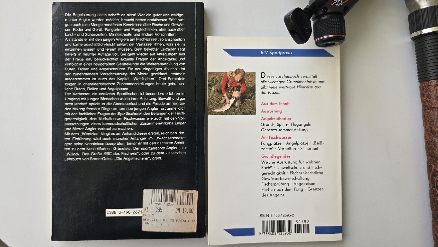 Balzer Canne da pesca: Angel Set, Angel + Köcher + 2 Bücher – Nuovo (secondo la descrizione) da Zürich venduto da Bauer19 8