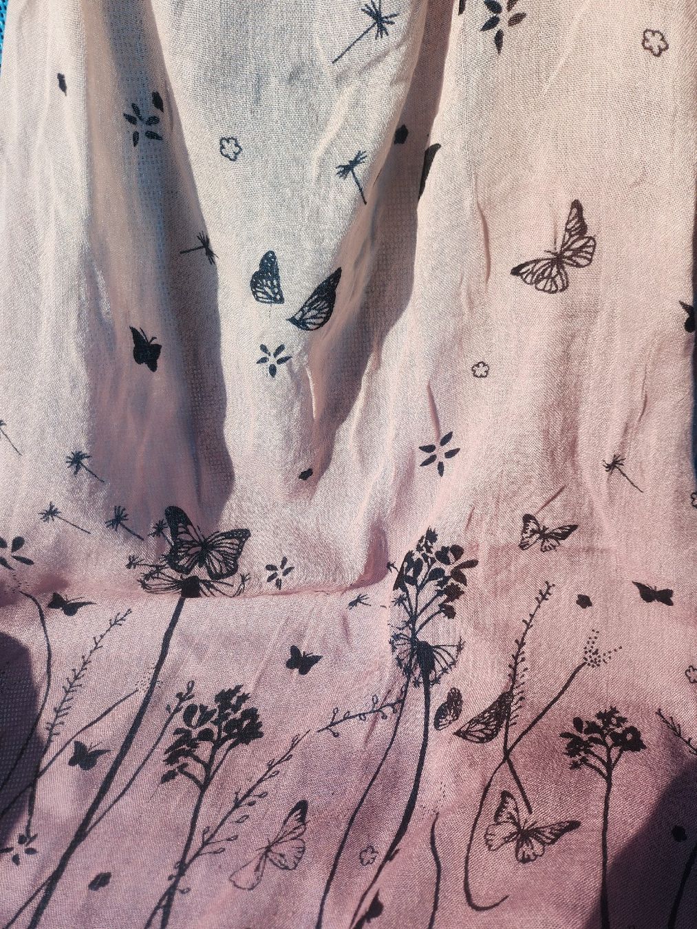 Foulards, Tücher & Schals: Leichter Sommerschal, floral – Gebraucht aus Forch von ang_bhq6 1