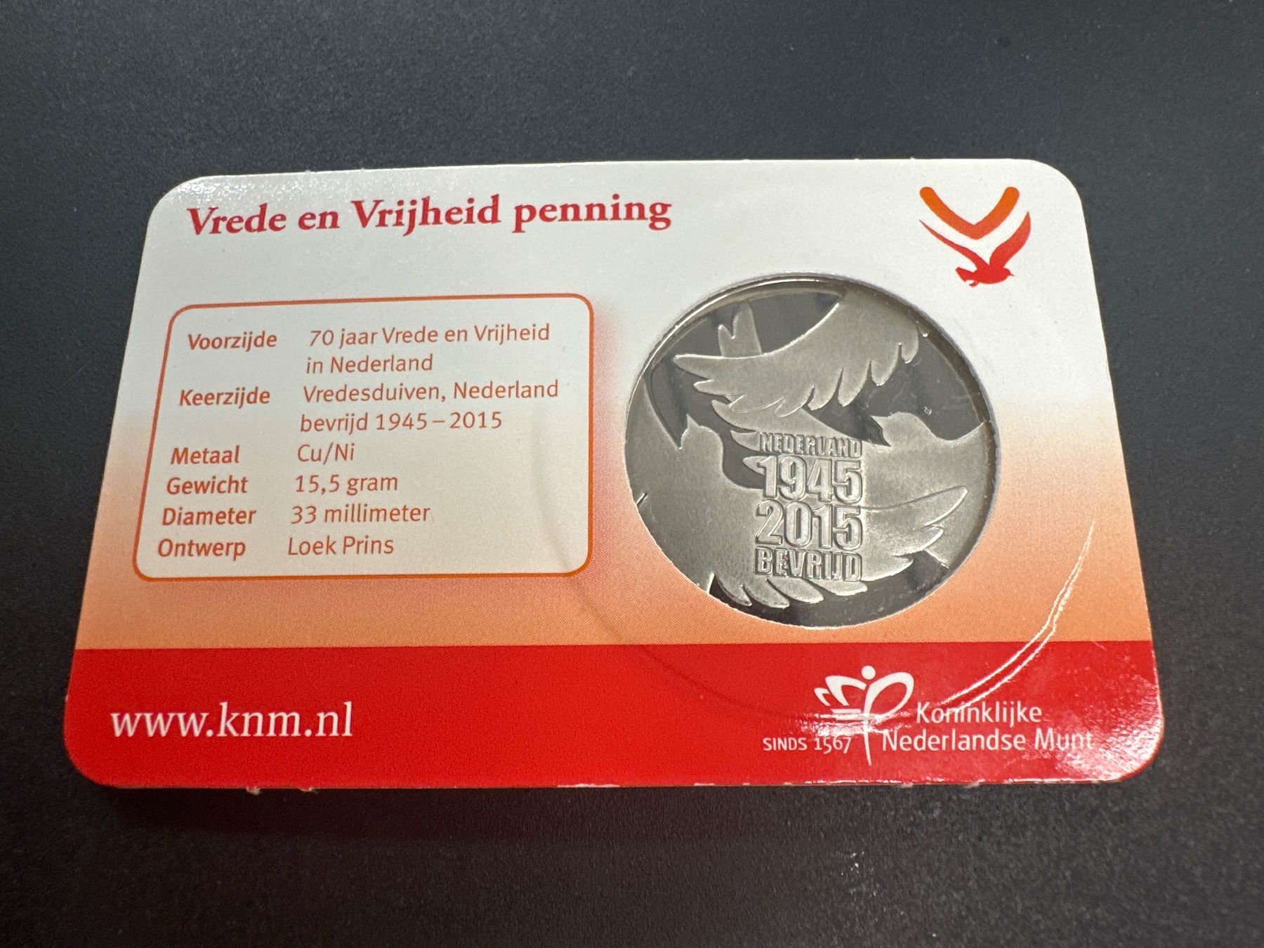 Medaglie: 5 versch. Medaillen Niederlande – Nuovo e nell'imballaggio originale da Herisau venduto da herau 2