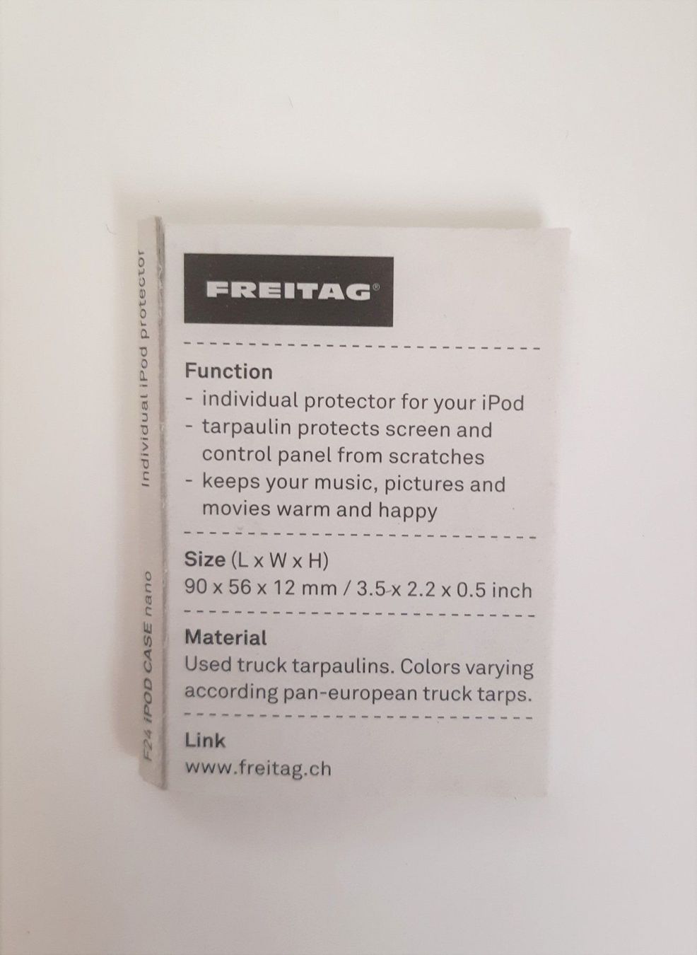 Freitag Altri accessori: Freitag F24 iPod case nano – Nuovo (secondo la descrizione) da Genève venduto da Poupoulita 4