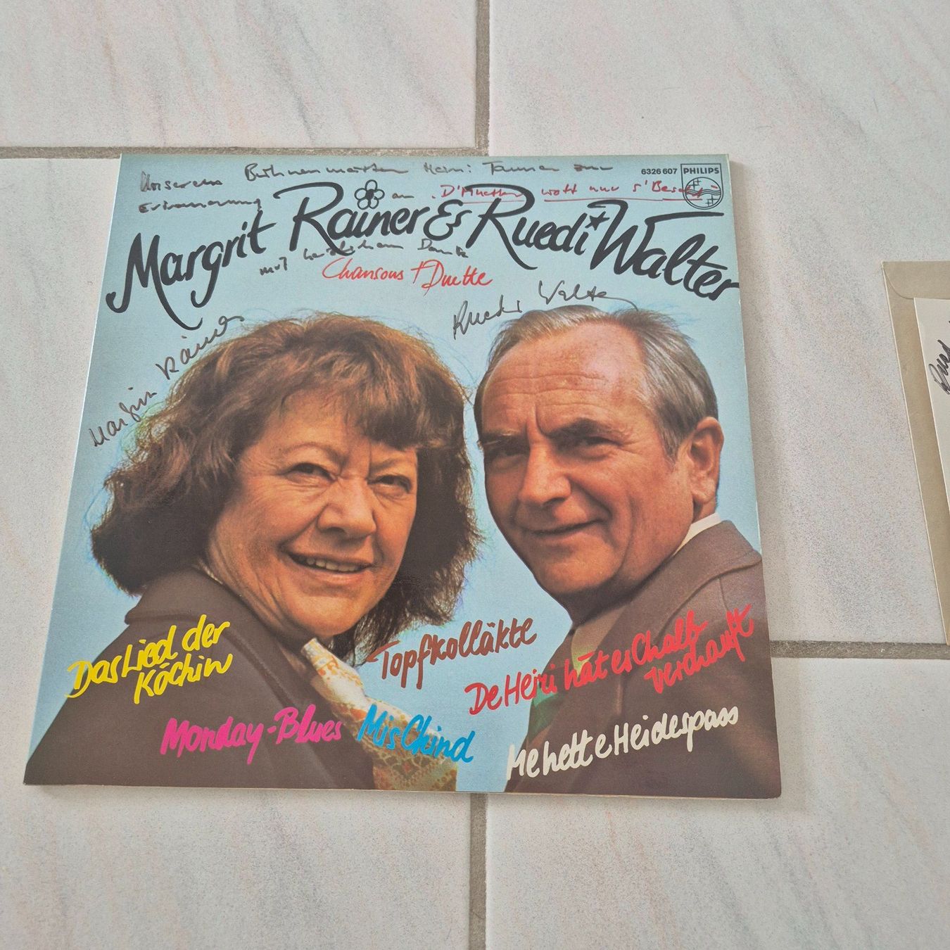 Dischi in vinile: Langspielplatte Margrit Rainer und Ruedi Walter – Usato da Arni AG venduto da kurtrmeier