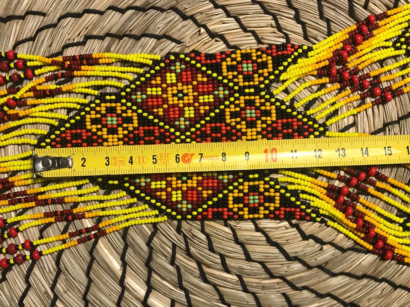 Catenine: Glasperlen Amazonas Kette – Nuovo (secondo la descrizione) da Basel venduto da Michael-Keltoi 1