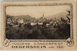 Degersheim,  Sängerfest, 1911