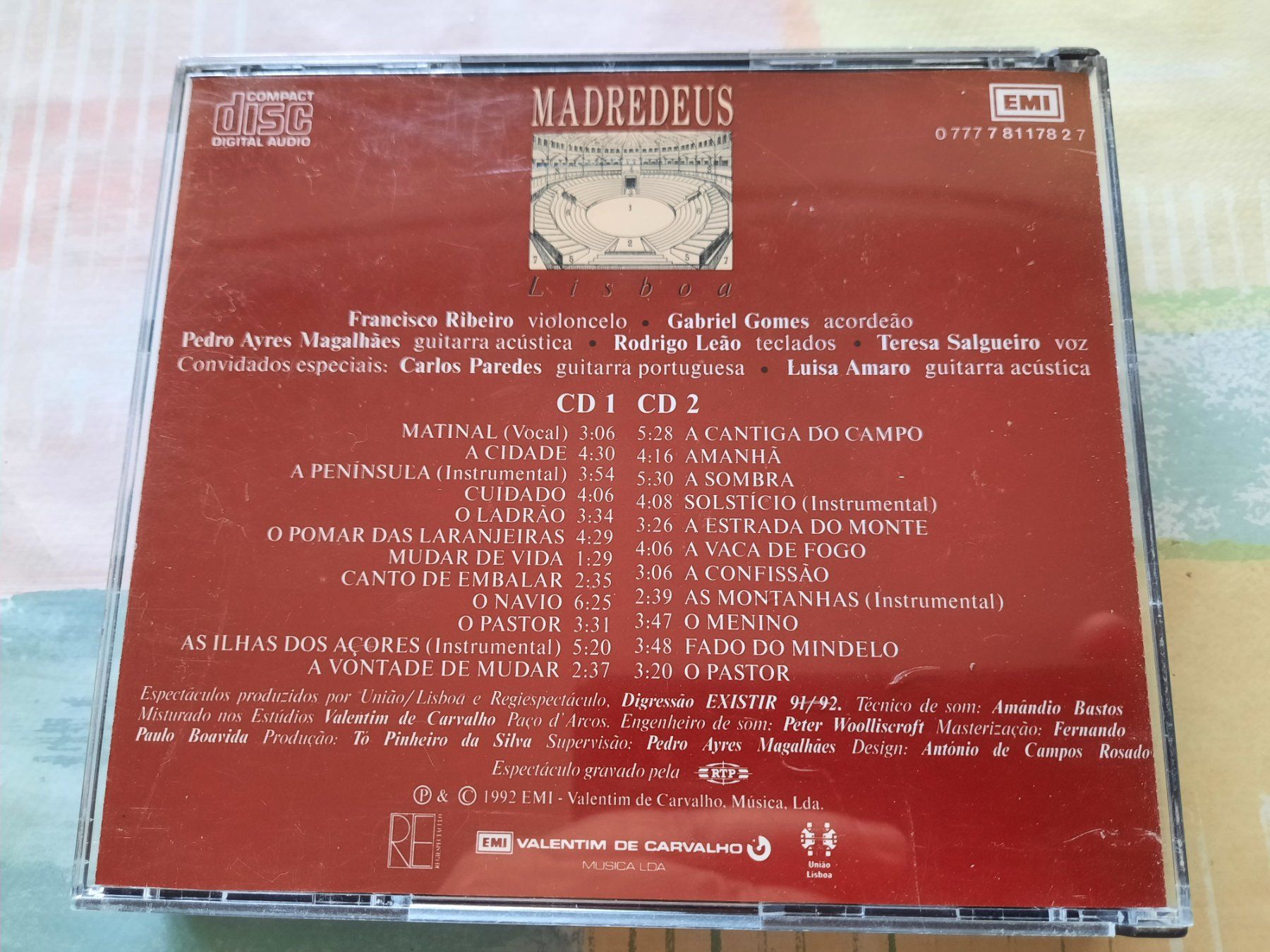 CDs: CD Madredeus - Lisbao – D'occasion à Pully par bro_n52j 1