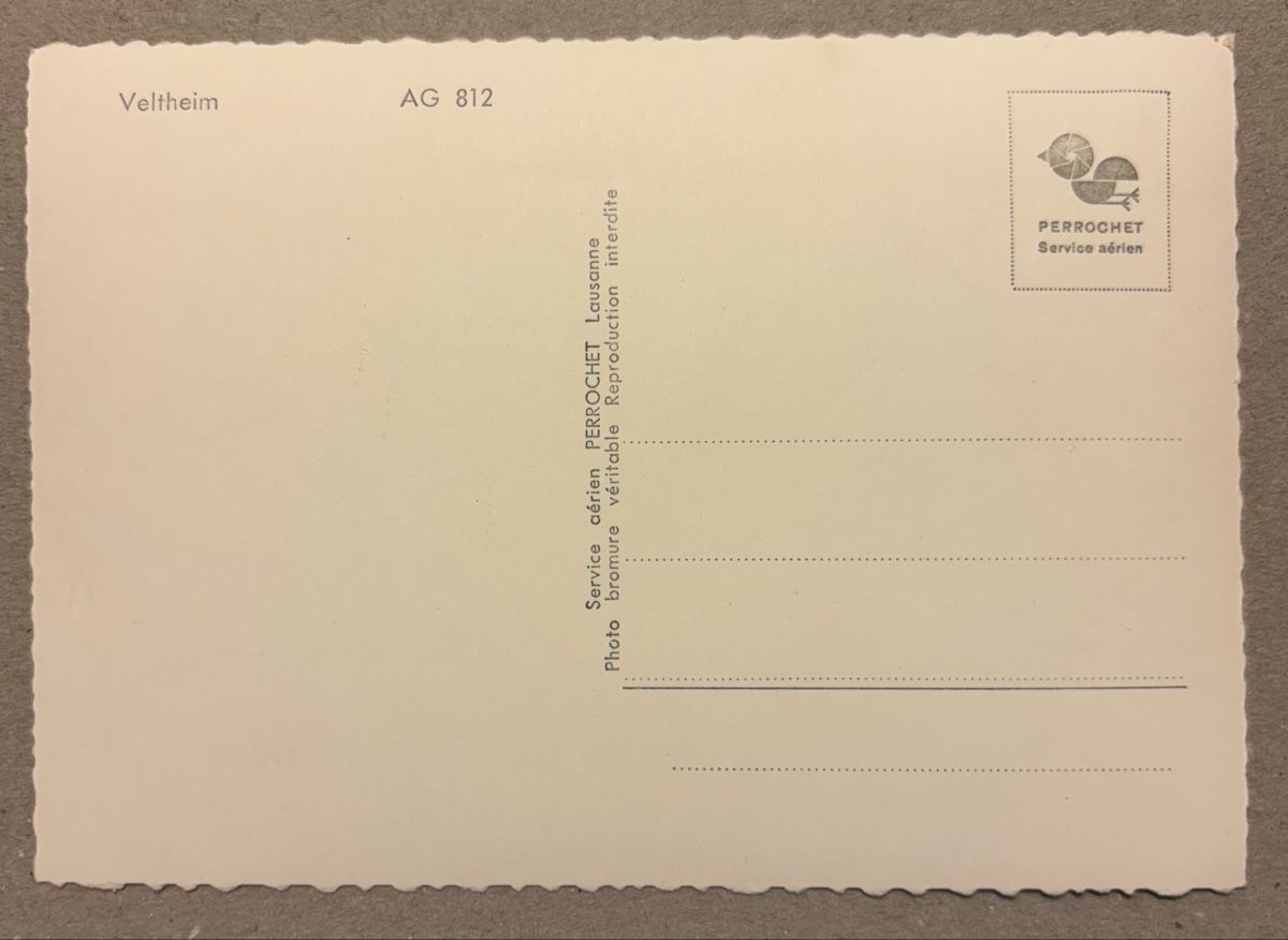 Cartoline postali: Flugaufnahme Veltheim – Usato da Luzern venduto da Balbel 1