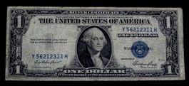 Silver Certificate 1935 - One Dollar USA - Y56212311H