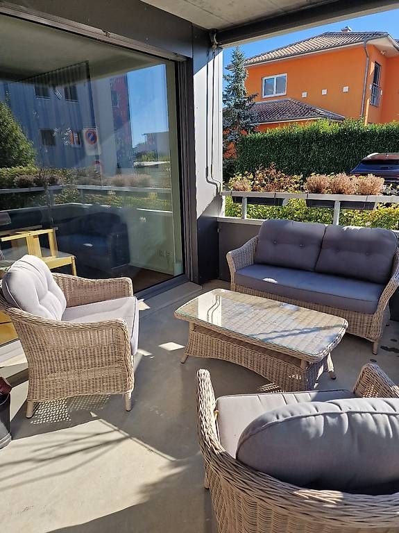 Sofas: Rattan Lounge – D'occasion à Langendorf par Zeroblack