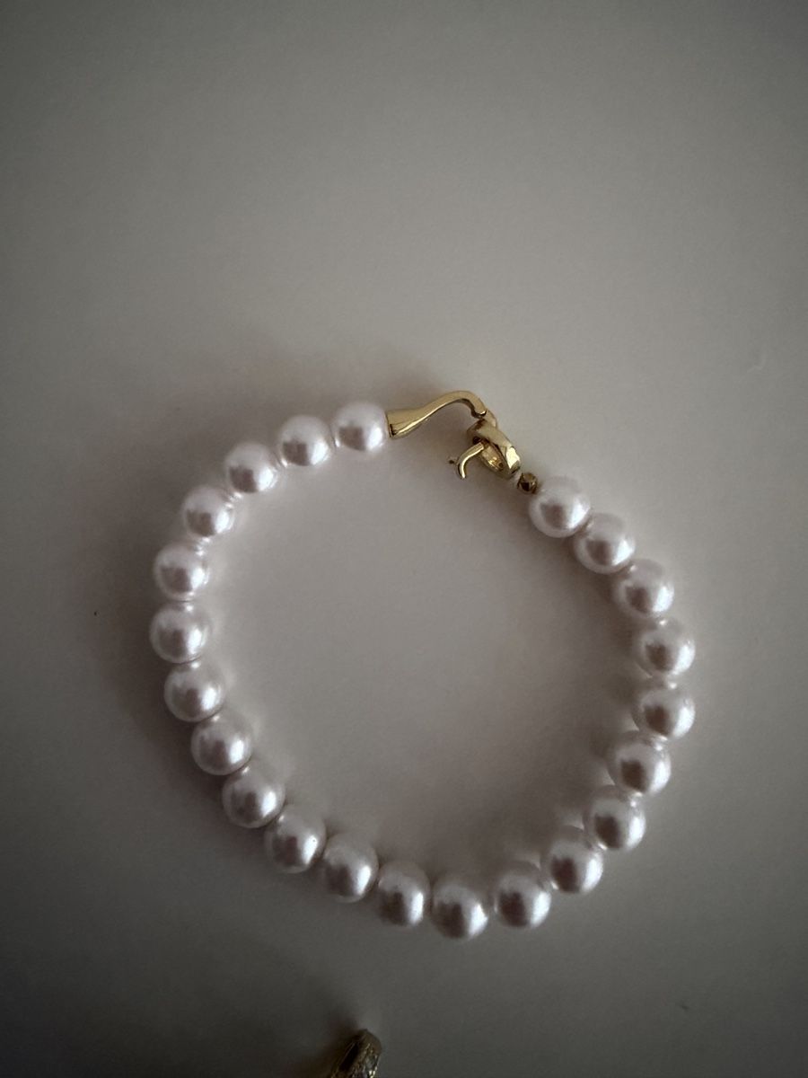 Armbänder & -reifen: Perlenarmband 20 cm mit Perlen Anhänger   – Neu und originalverpackt aus Muttenz von stoeberi01 2