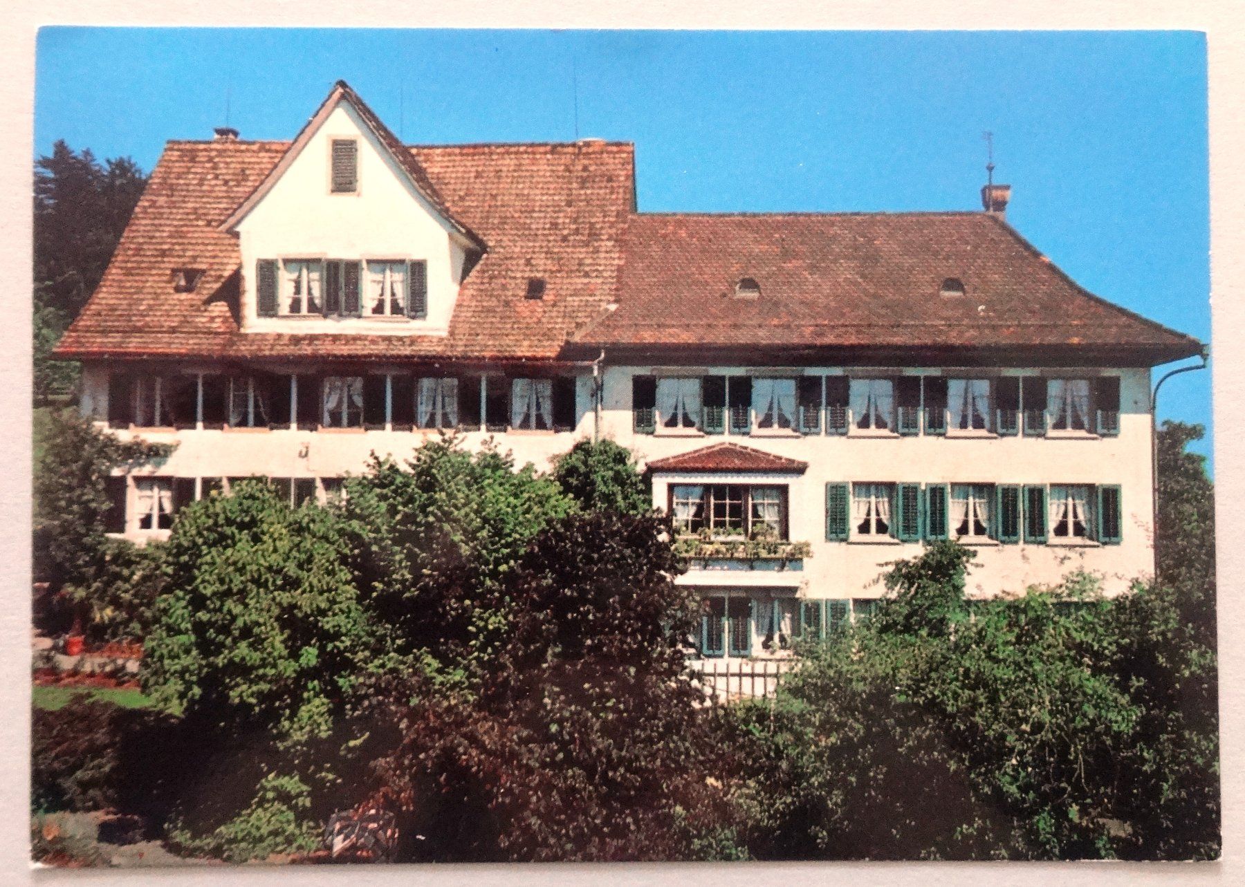 Cartoline postali: Heimstätte Siloah, Hirzel – Usato da Fétigny venduto da Billy2miny