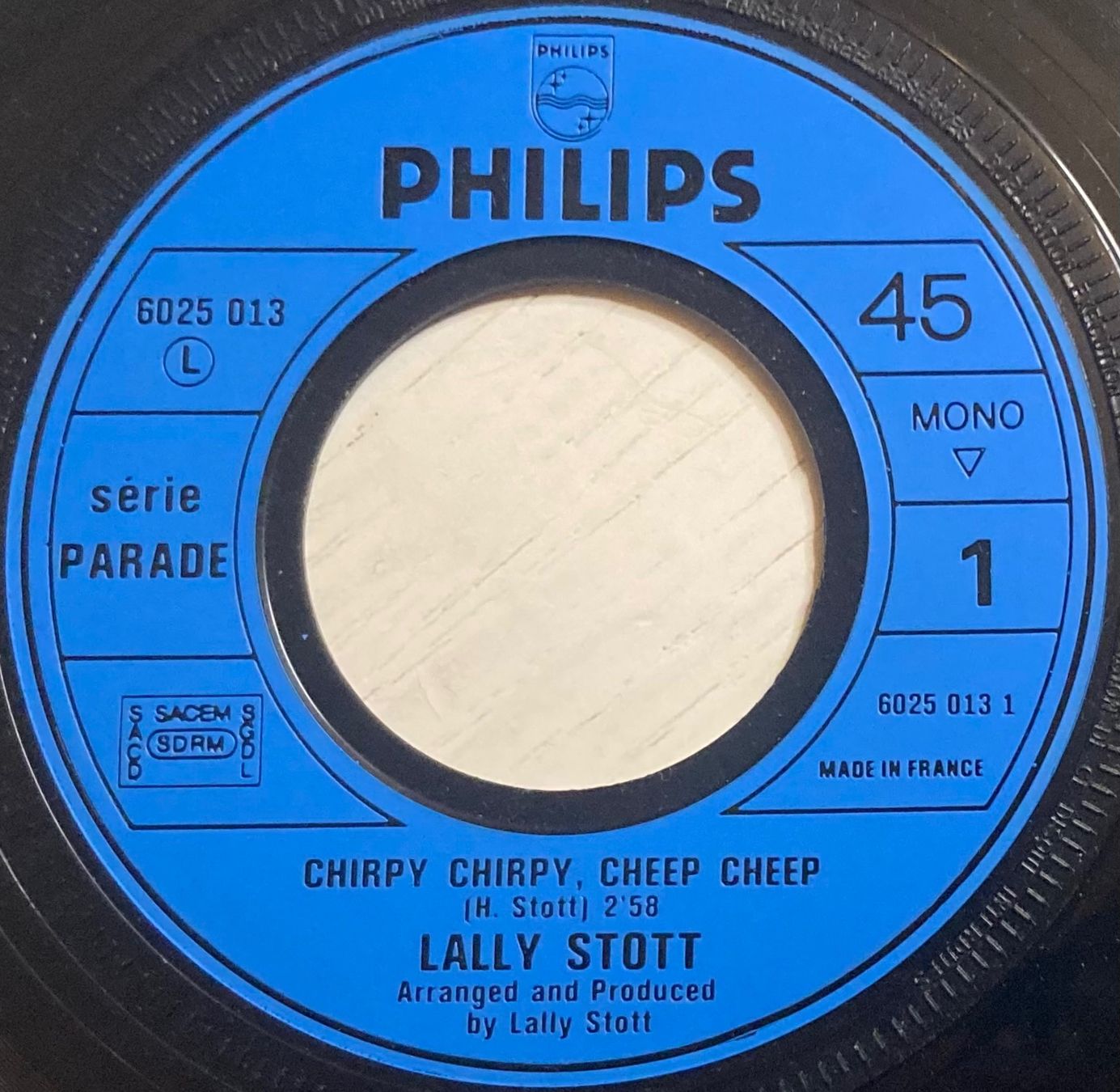 Schallplatten: LALLY STOTT - CHIRPY CHIRPY, CHEEP CHEEP – Gebraucht aus Poliez-Pittet von Newtown-Records 2