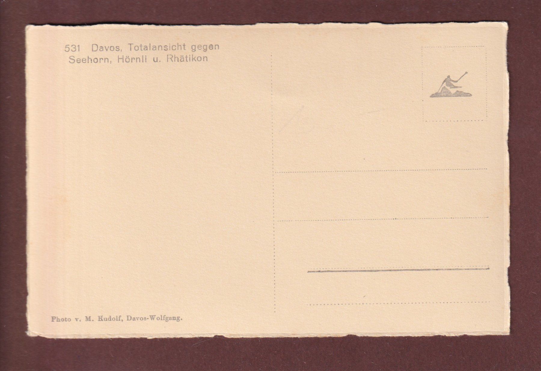Cartoline postali: DAVOS - Seehorn – Usato da Pully venduto da nicecards 1