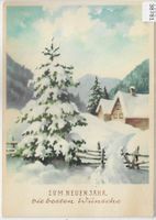 Zum Neuen Jahr die vesten Wünsche - Winterlandschaft