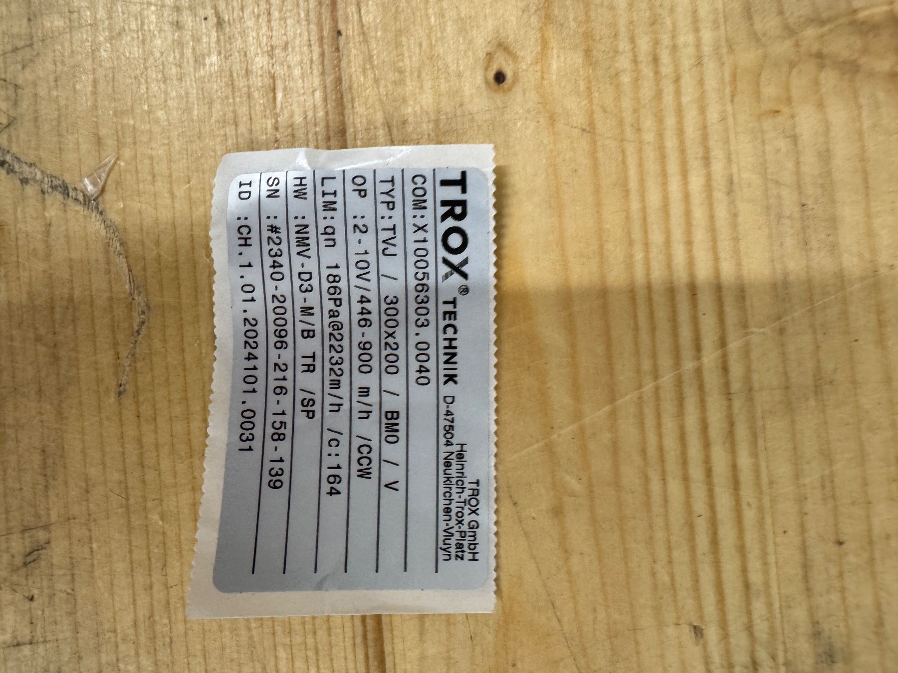 Moteurs: Trox Technik, VAV Compactregler – Neuf (Voir description) à Grüningen par B.A.K.A.F 3