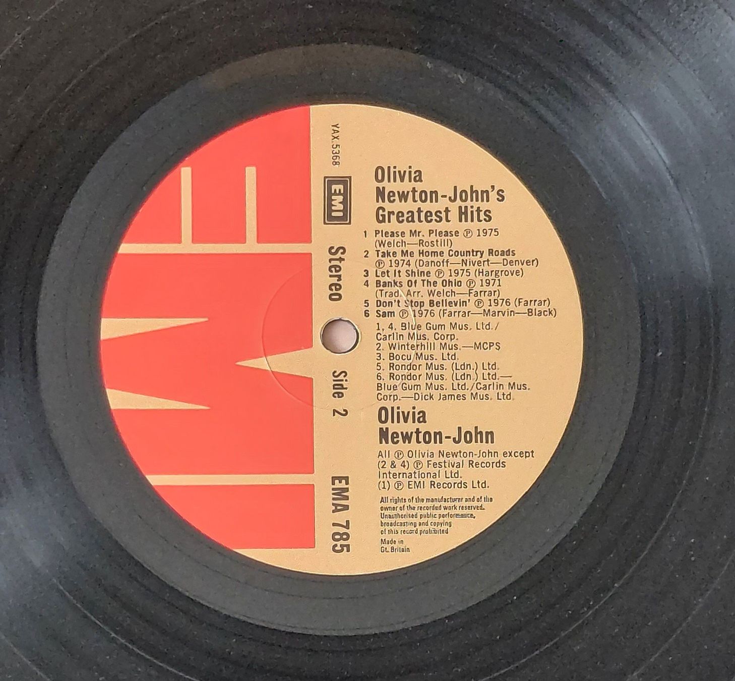 Dischi in vinile: LP - OLIVIA NEWTON-JOHN - GREATEST HITS – Usato da Steckborn venduto da Quo7 3