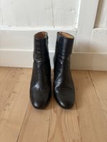 Bottines Sezane Cuir noir façon croco pointure 40 
