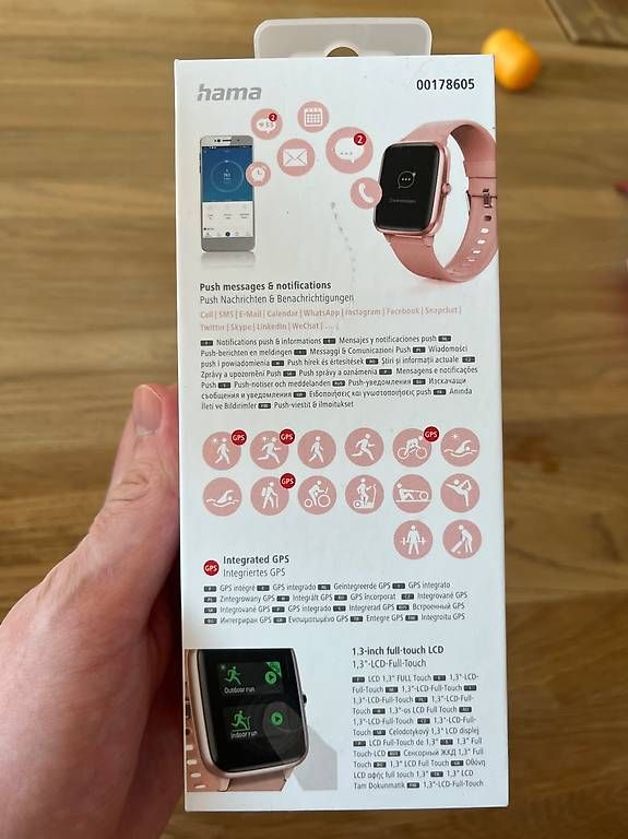 Hama Smartwatch: Hama Fit Watch 5910 – Neu (gemäss Beschreibung) aus Hirzel von mak_9tmr 3