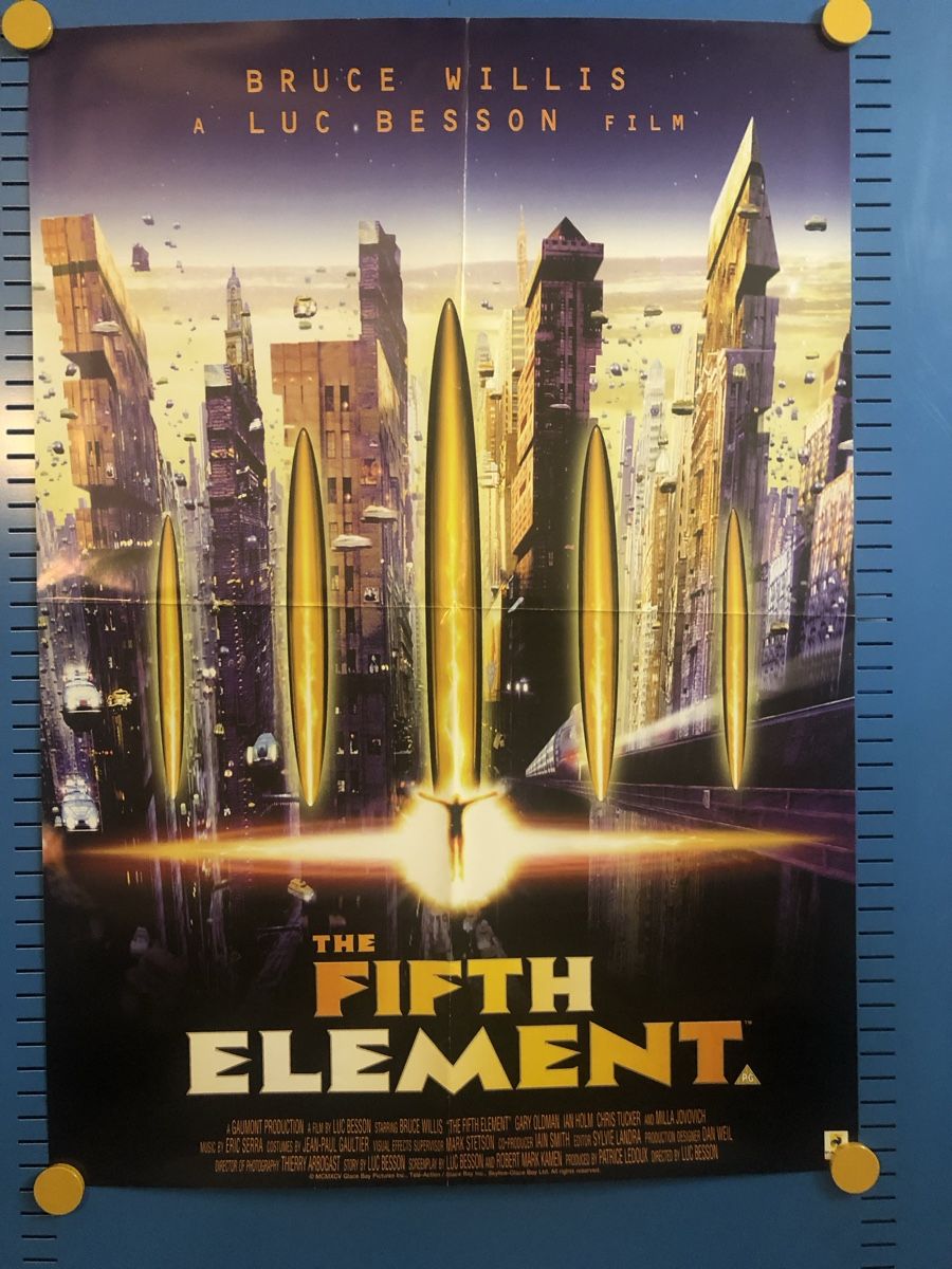 Foto & Immagini: FILMPOSTER THE FIFTH ELEMENT – Usato da Lausen venduto da Indexvision 1