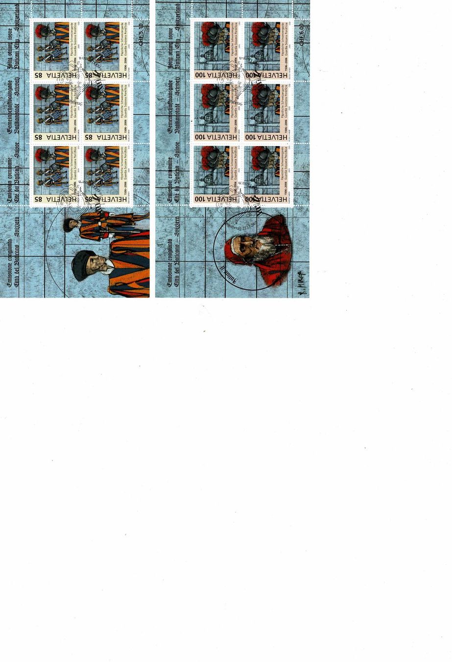 Tous les timbres: CH-Vaticano 2 KB ET – D'occasion à Lausanne par Whorvath
