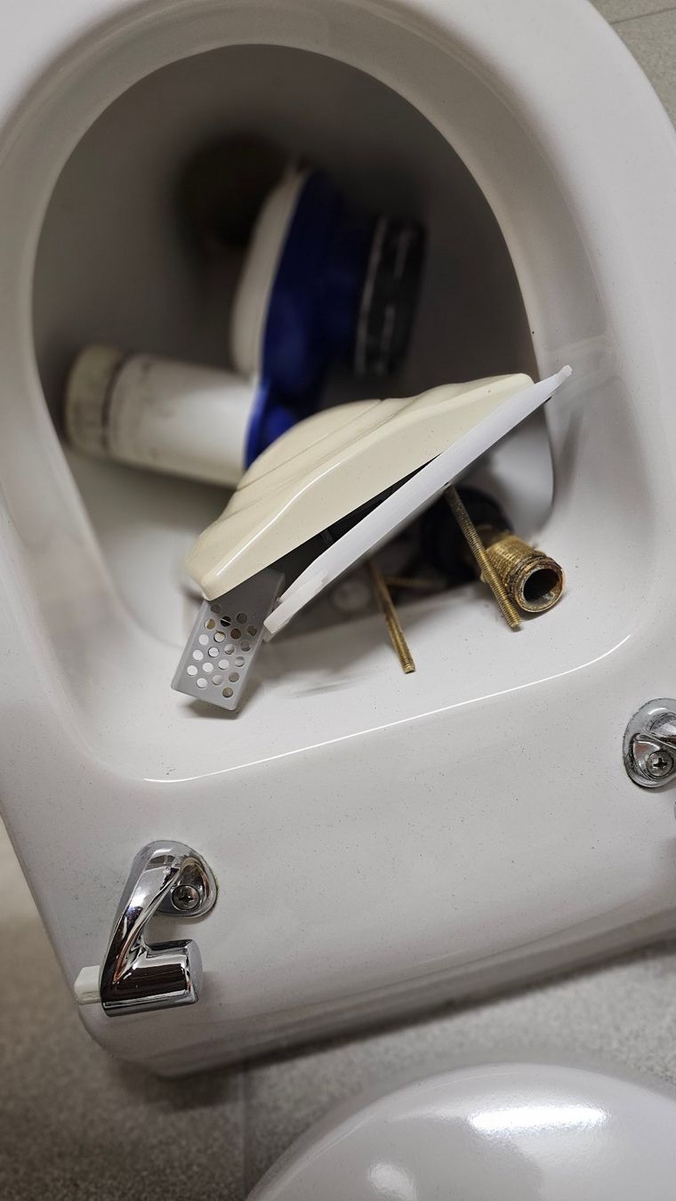 WC: Pissoir/Urinal mit Deckel – Gebraucht aus Berg TG von  2
