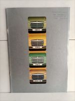 Brochure Mercedes Benz 200 D 220 D 240 D 240 D 3.0 1974