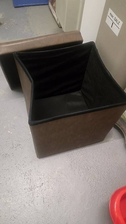 Hocker: Sitzhocker braun – Gebraucht aus Baden von knc00 3