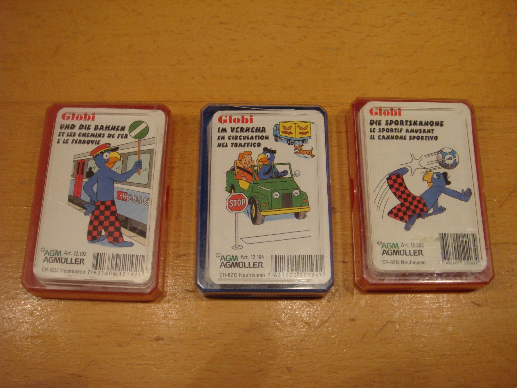 Giochi: Globi Quartett 3 Stk. – Usato da Reinach BL venduto da Maryichbins