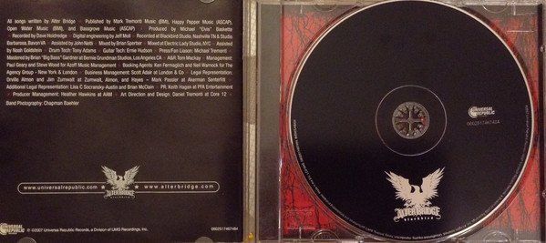 CD: Alter Bridge – Blackbird – Usato da Brittnau venduto da Zibu 2