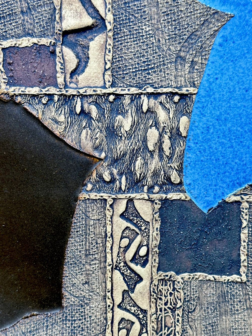 Teller: Assiette décorative vide poche en grés d'art signée GRM – Gebraucht aus Morges von MeeBee 4