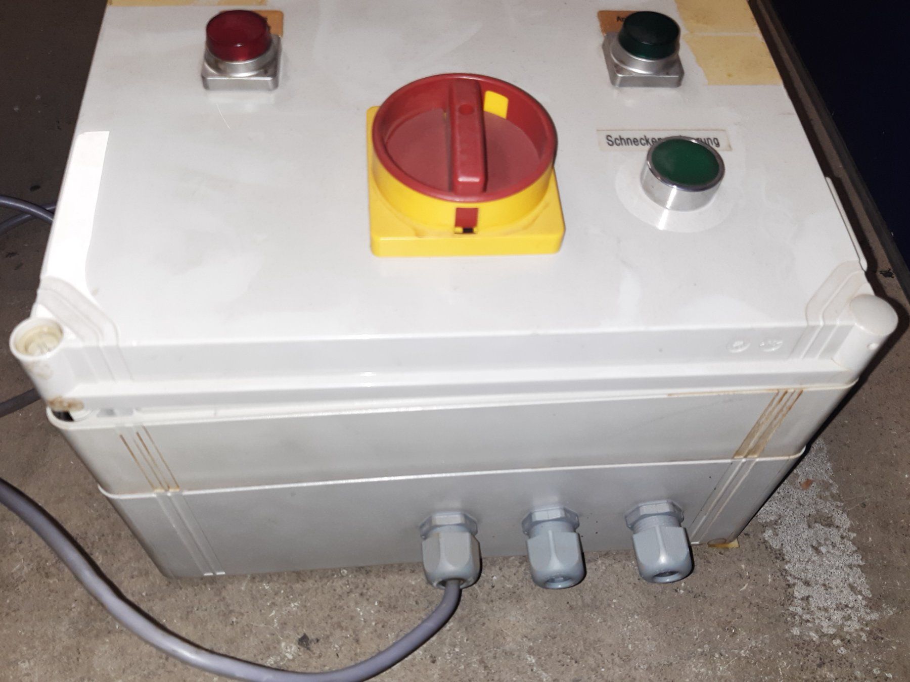 Componenti elettronici: Elektrokasten mit Steuerungskomponenten und Sensor – Usato da Lohn-Ammannsegg venduto da Molch7 6