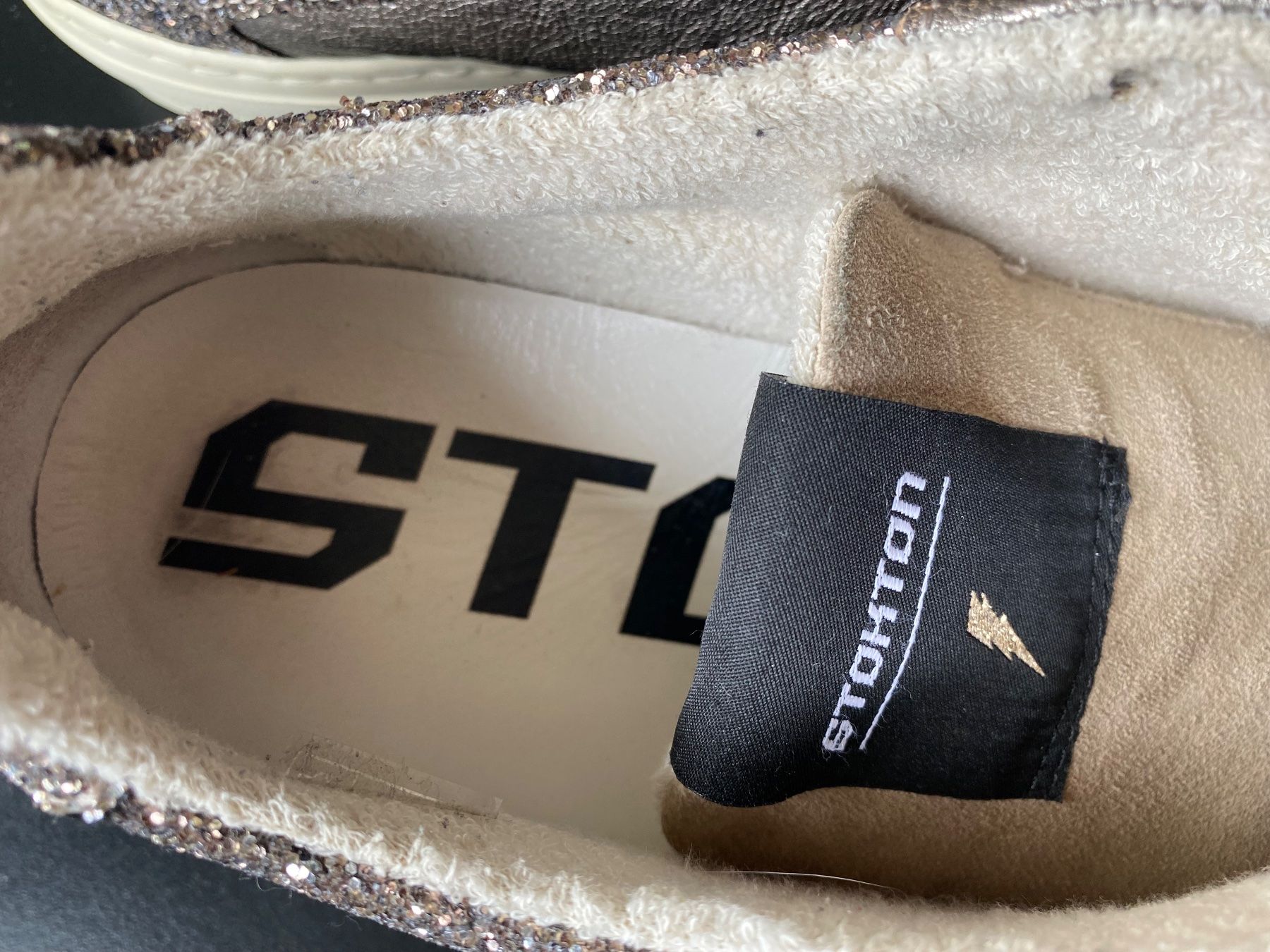 Damenschuhe: STOKTON Italy - Leder Sneaker Gr. 38 – Gebraucht aus Besazio von lionheart63 5