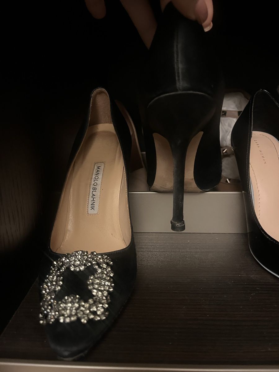 Manolo Blahnik Scarpe da donna: Manolo Blahnik Schwarz Grösse 38 – Usato da Zürich venduto da oon_nns5 3