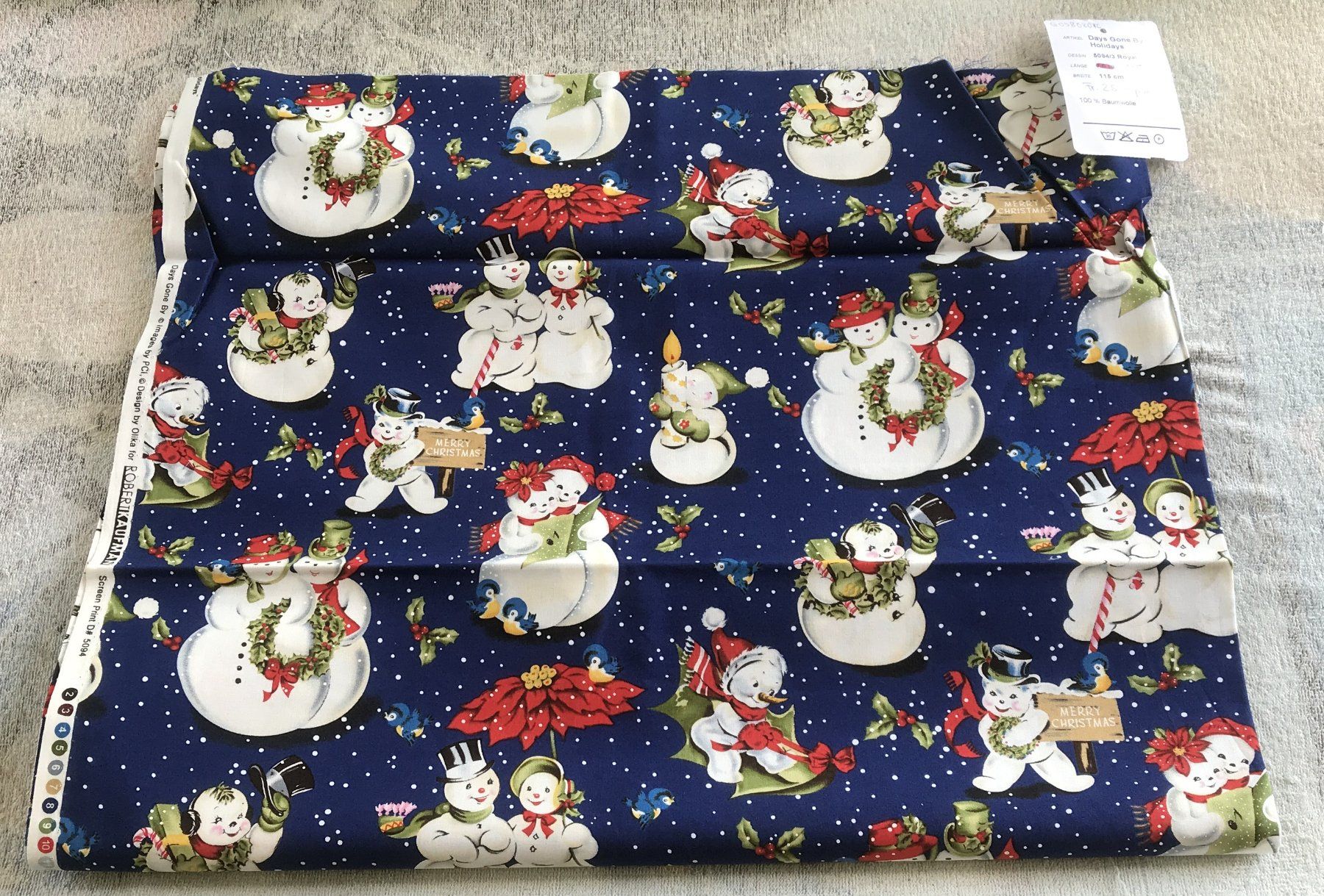 Stoffe: STOFF WEIHNACHTEN CA.115X115CM NEU – Neu (gemäss Beschreibung) aus Ostermundigen von wini63