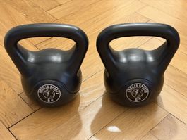 Kettlebell Set Gorilla Sports 2x 6 kg gebraucht