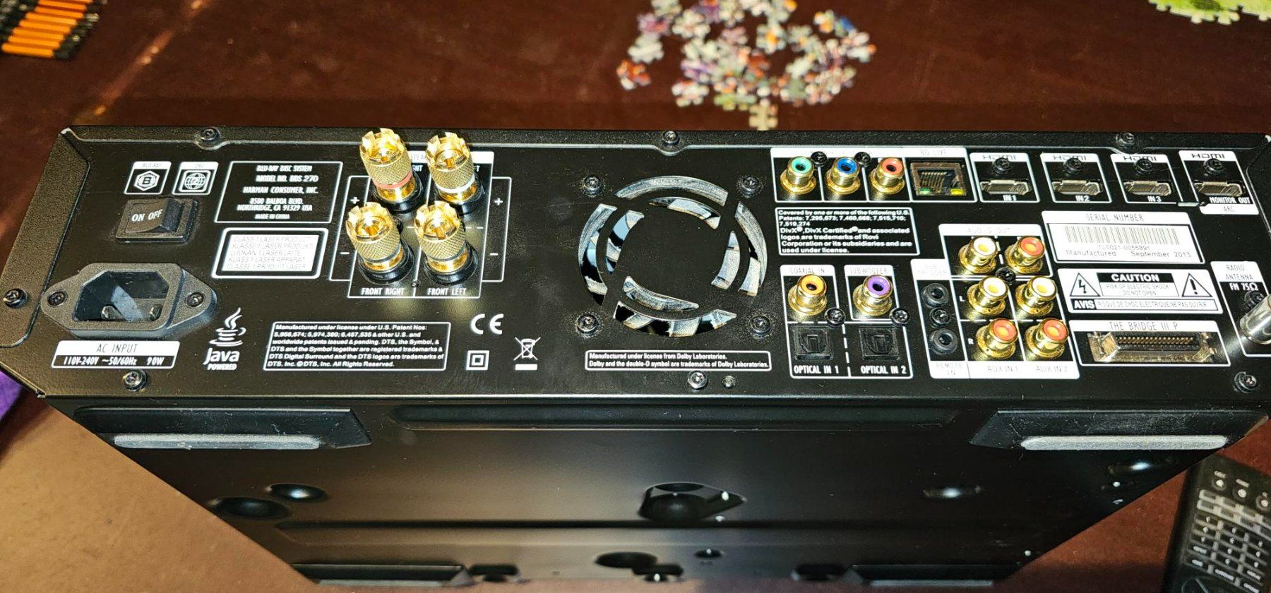 Harman-Kardon Receiver: Harman / Kardon BDS-270 AV-Receiver – Gebraucht aus Azmoos von Jadejo 2