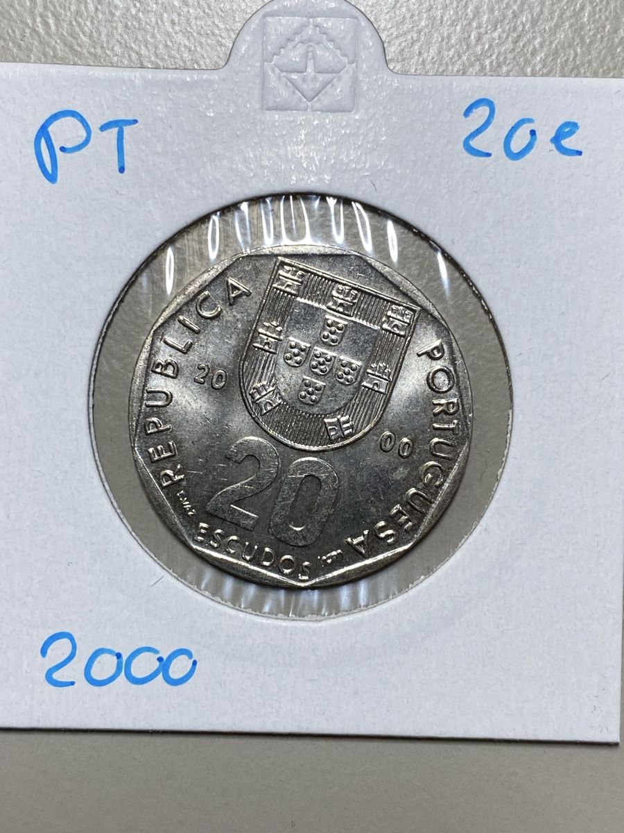 Tutti le monete: Portugal - 20 escudos - 2000 – Usato da Payerne venduto da Mike1682