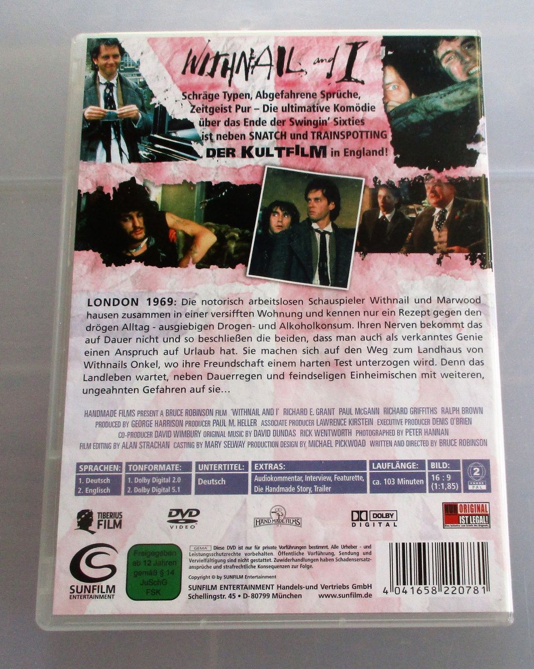 Alle DVDs: WITHNAIL AND I - Bruce Robinson – Gebraucht aus Wattwil von Muriel10 1